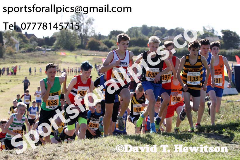 Boys under-15s Start Fitness NEH, Wrekenton. Photo:  David T. Hewitson/Sports for All Pics